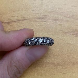 Pandora rings- color is silver/ clear